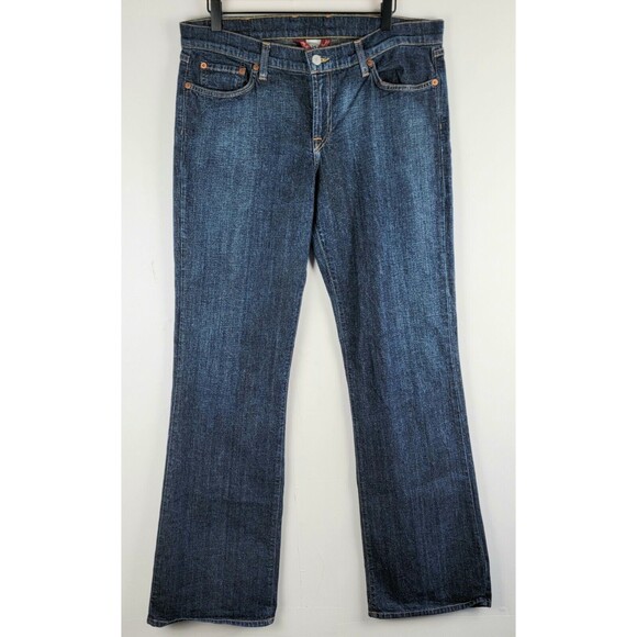 LUCKY BRAND Women's Size 34-35x32 Boot Cut Flare Jeans Mid-Rise Ol' Midtown - Picture 1 of 12